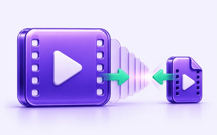 Compressing a video to a smaller size on iPhone
